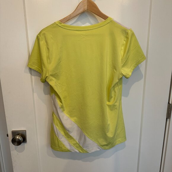 FILA Sport Women's Short Sleeve V-Neck Vented Top - Size L - Picture 2 of 6